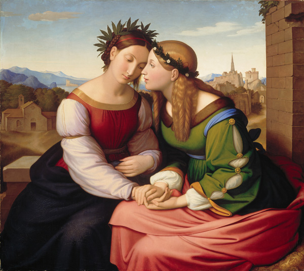 Friedrich Overbeck, <I>Italia und Germania</i> (1811-28)